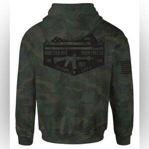 Camouflage Graphic Hoodie
